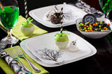 Vitrelle 18-Piece Service for 6 Dinnerware Set Triple Layer Glass and Chip Resistant