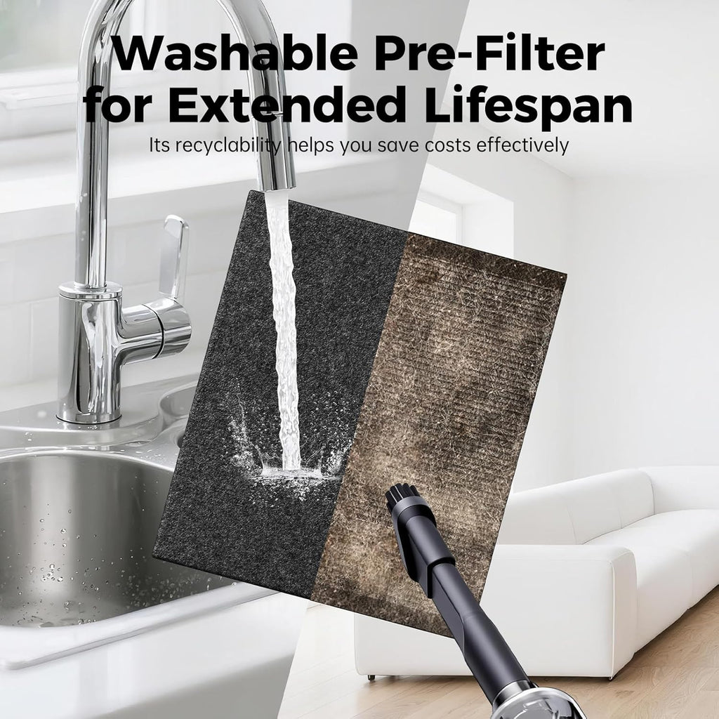 Air Purifiers for Home Large Room Up to 3000 Sq Ft with Washable Filters, H13 HEPA, Dual-Sided Air I