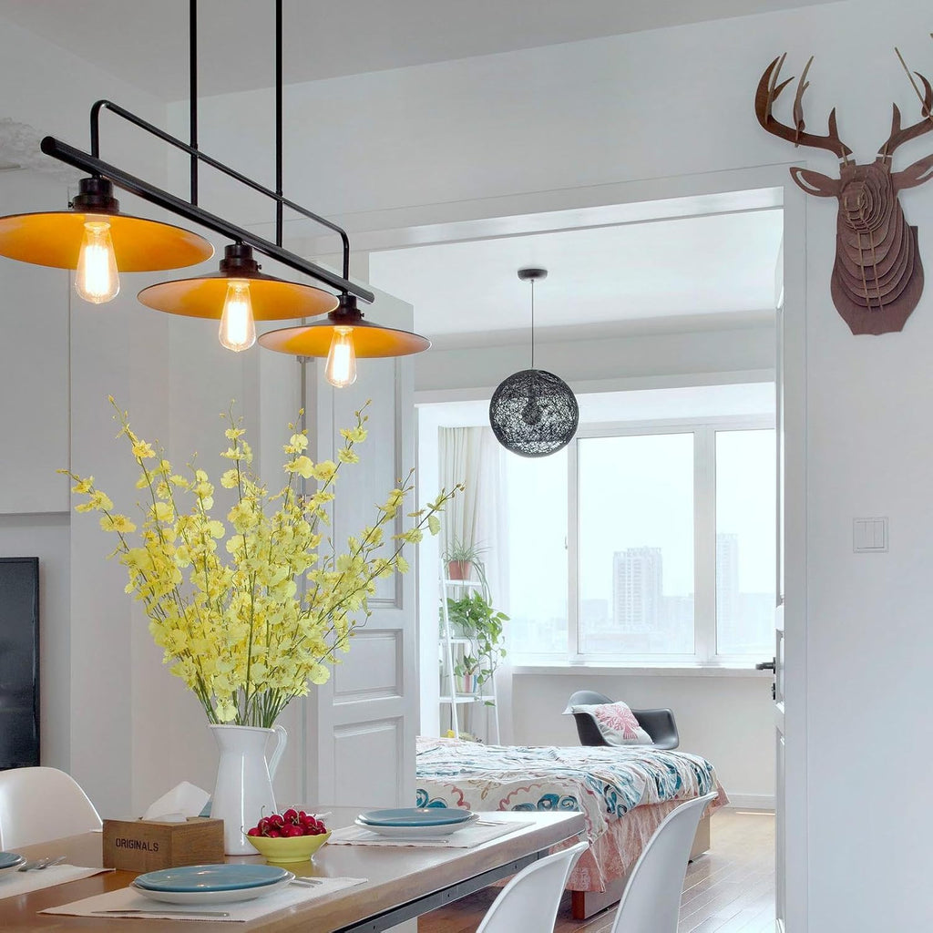 Vintage LED Edison Bulbs, 6W, Equivalent 60W, Non-Dimmable, High Brightness Warm White 2700K, ST58 Antique LED