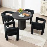 Modern Dining Chair Set of 2 / Living Room Chairs, Fabric Armchair
