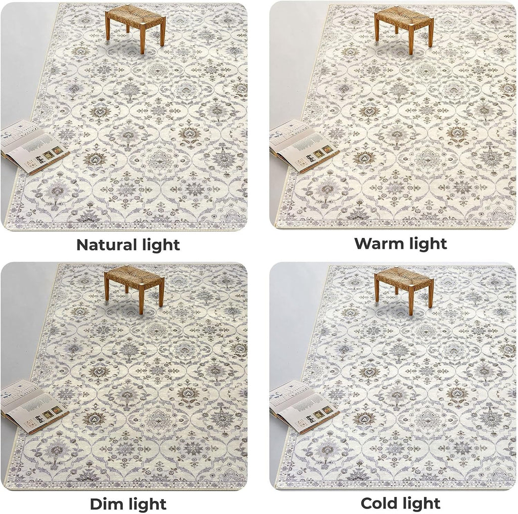 2.6x10 Washable Runner Rug, Non Slip Area Rug Kitchen