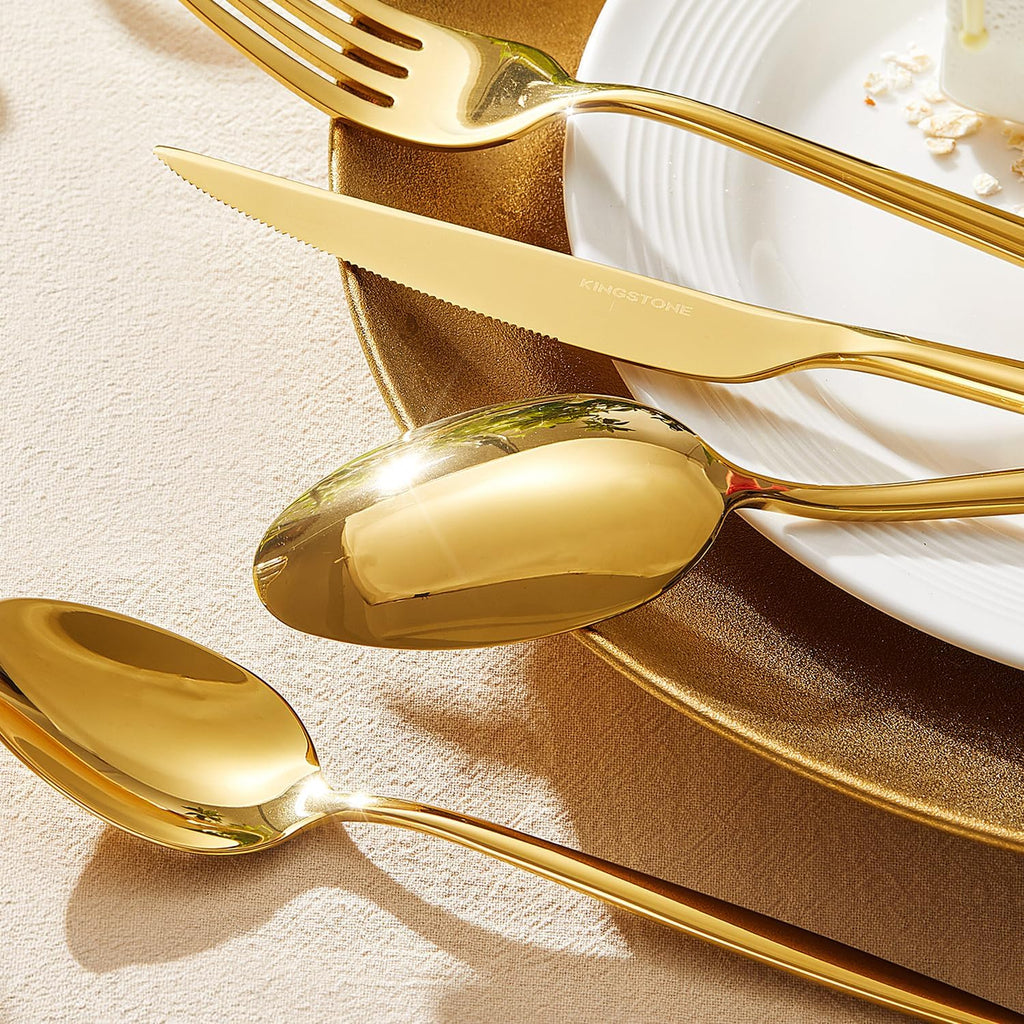 Silverware Set, Flatware Set Cutlery Set Premium 18/10 Stainless Steel