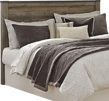 Rustic Panel Headboard, King/California, Warm Brown