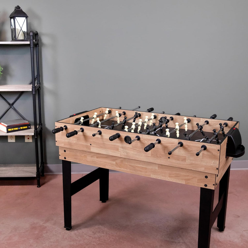 10-in-1 Game Table - Combination Multi-Game Table with Billiards, Push Hockey, Foosball, Ping Pong, Chess
