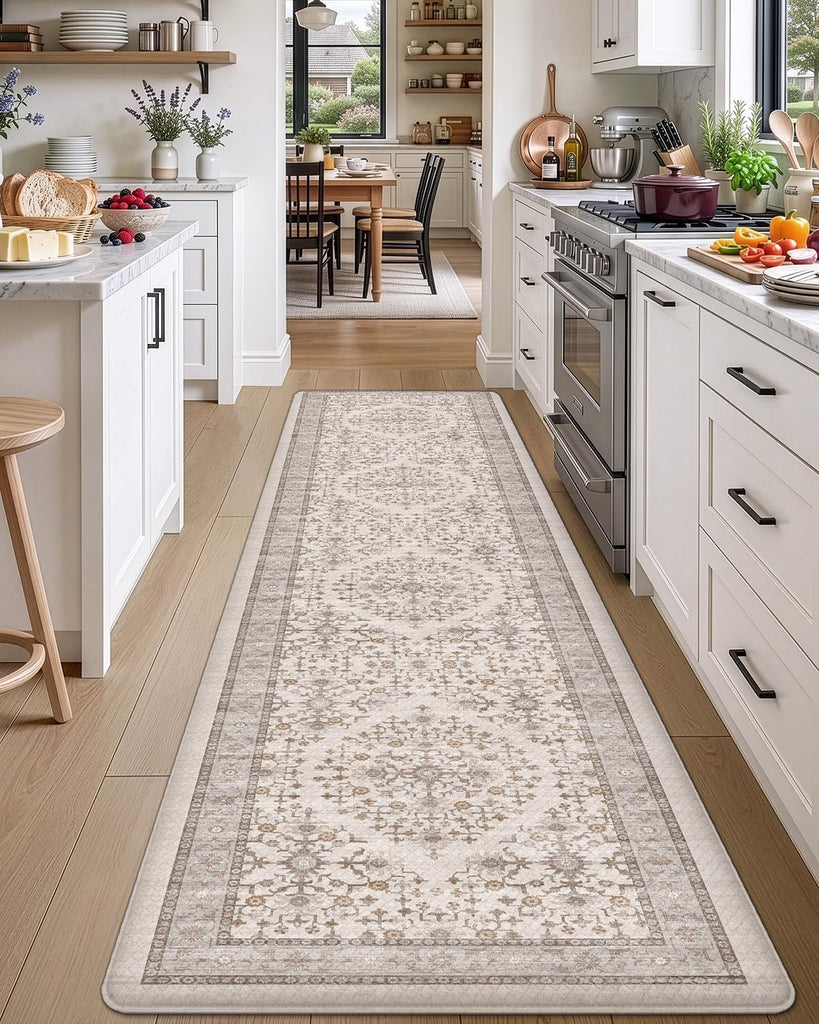 Kitchen Floor Mats Cushioned Anti Fatigue Runner Rug, 23x86
