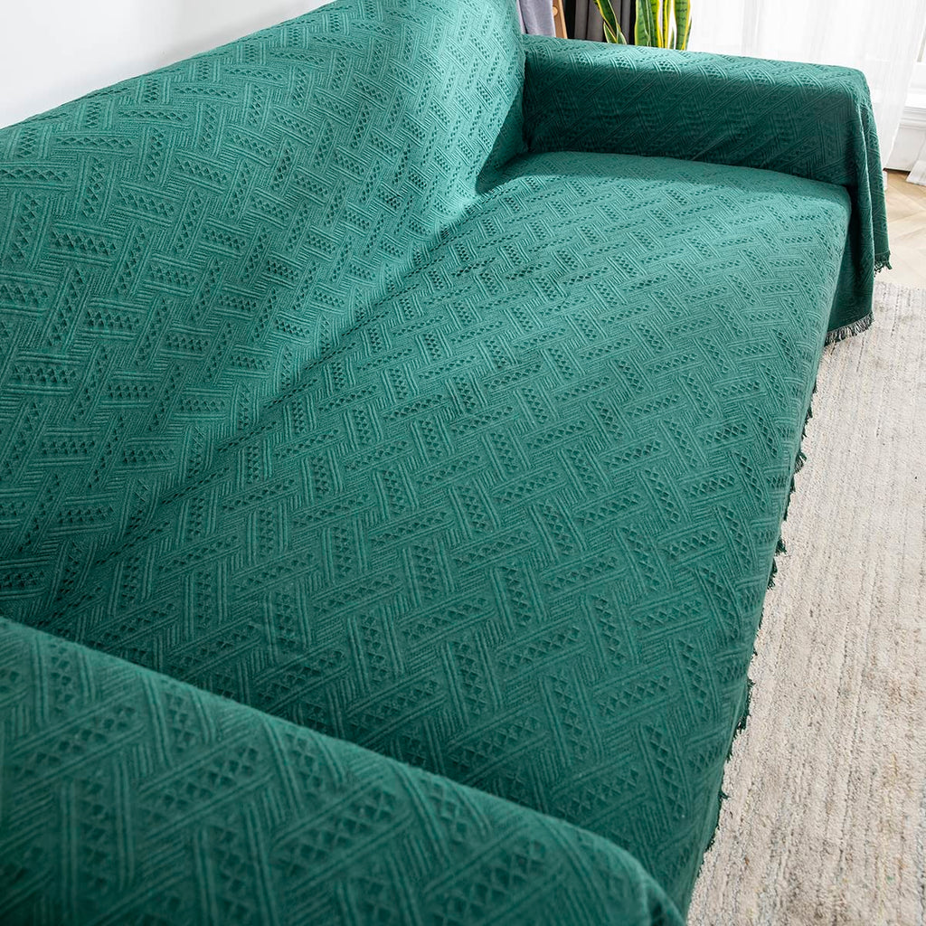 Couch Cover Sheet Blanket, Oversized Couch Covers for 3 Cushion Sofa, Extra Large Furniture Decoration Covers Sofa
