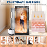 GarveeHome Sauna Box,Portable Sauna for Home with 4L 1500W Steamer,Portable Steam Sauna Tent with 600D