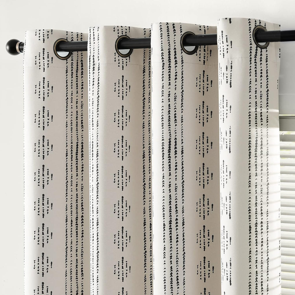 Boho Blackout Curtains 96 Inches Long Living Room
