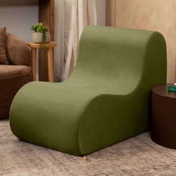 Midtown Modern Accent Chair, Moss