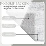 5x7 Washable Area Rug,Modern Abstract Rugs for Living Room Bedroom Dining Room,Large Non Slip Carpet Indoor,Low