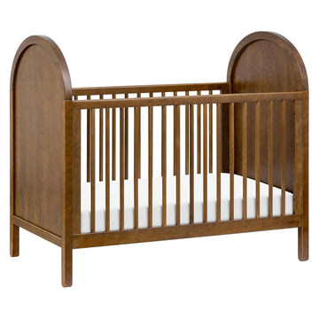 Bondi 3-in-1 Convertible Baby Crib in Natural Walnut | GREENGUARD Gold Certified, Converts to Toddler Bed & Daybed