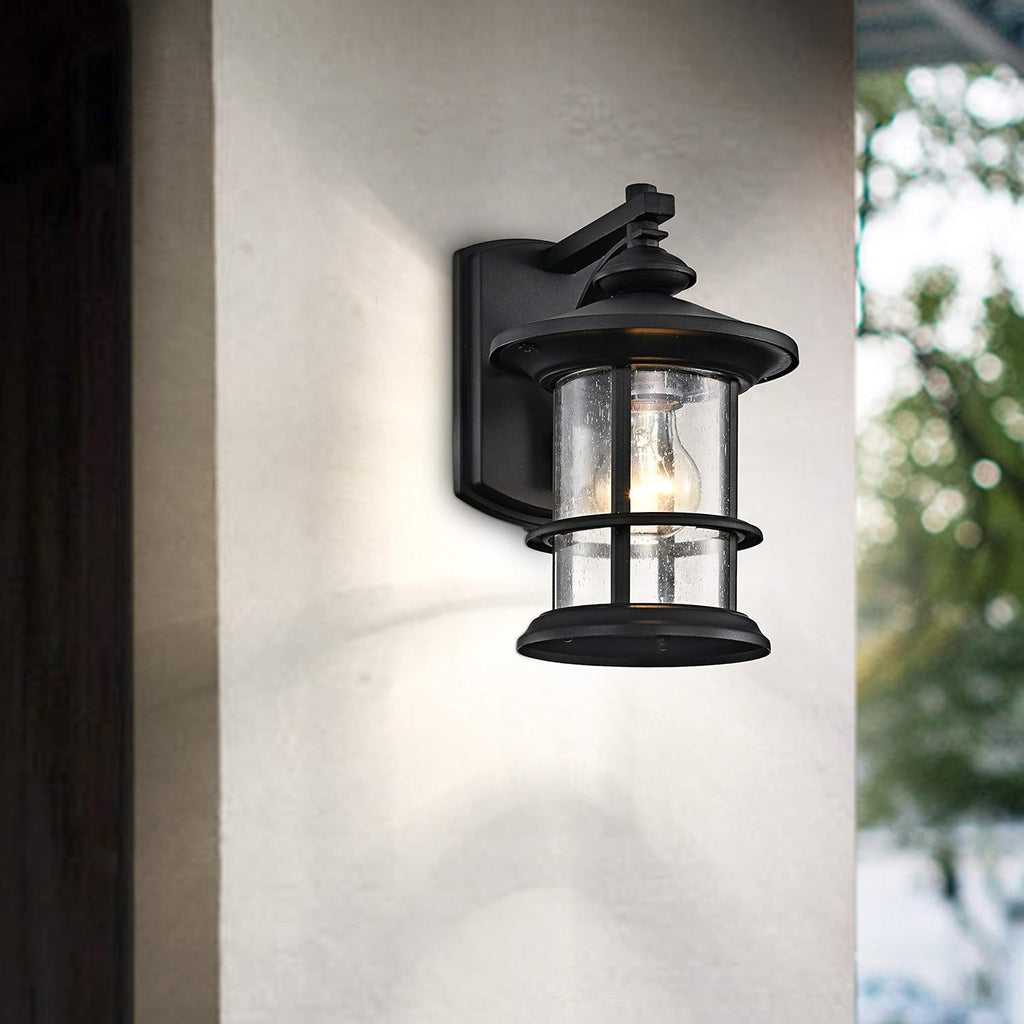 100W Max Modern Industrial Outdoor Sconce Lantern