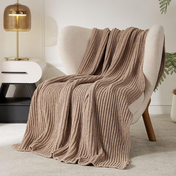Throw Blanket, Chenille Blanket, 50"*60")