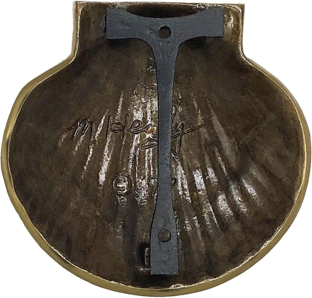 Scallop Door Knocker - Brass (Standard Size)
