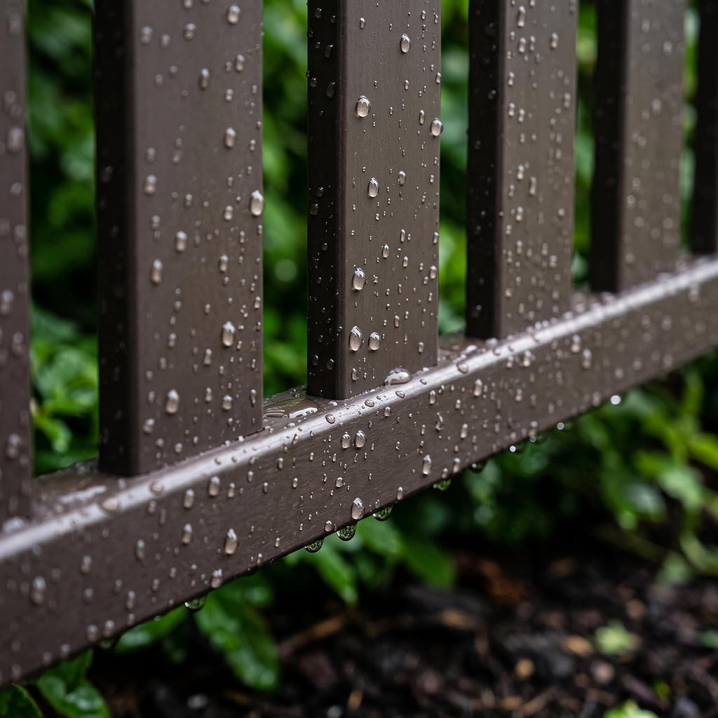 Metal Fence Panels, Aluminum Alloy Customizable Fence Panels for Courtyard Boundaries, 20 * 80