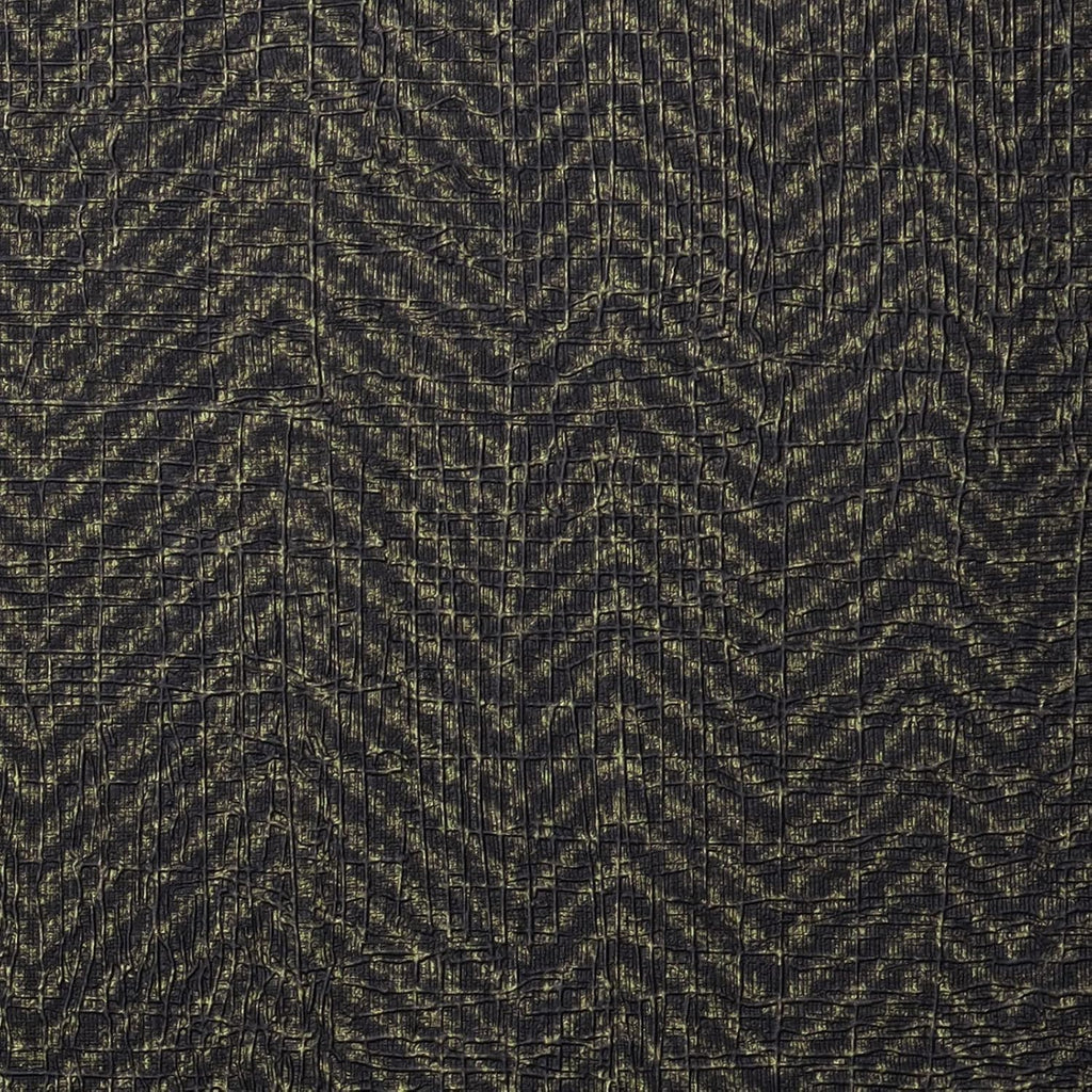 24"x394" Black and Gold Grasscloth Peel and Stick Wallpaper Textured Black Contact Paper for Cabinets Removable Linen