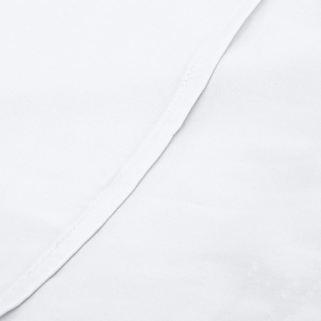 Cotton 26x26 Euro Sham Covers - 500 Thread Count Egyptian Cotton Euro Pillow Covers, 2 Pack Super Soft and Breathable
