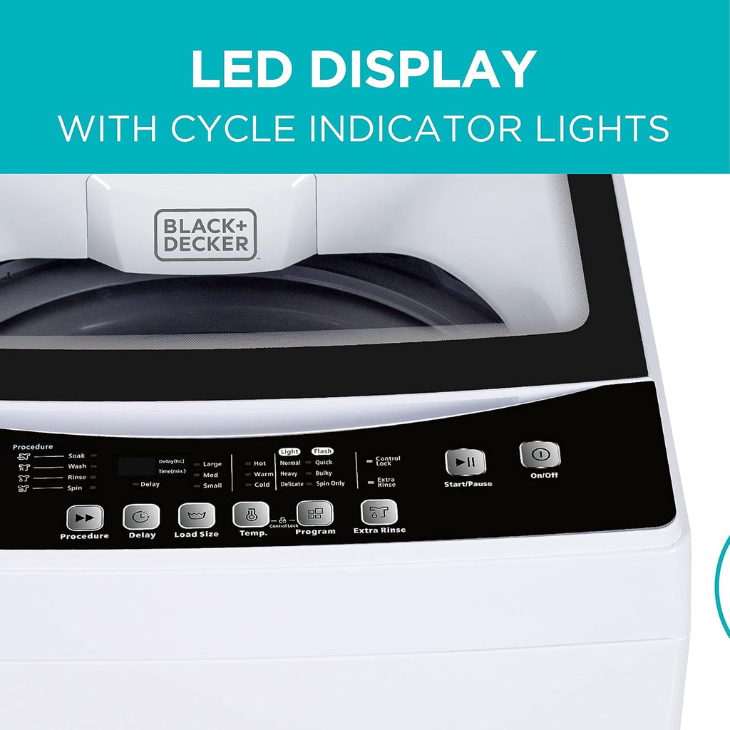 Small Portable Washer + Dryer Bundle for Household Use