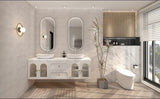 22 X 16 inch LUXURY GOLD rim Oval Vessel, Above Counter Bathroom Sink, Porcelain Ceramic Vessel Vanity Sink