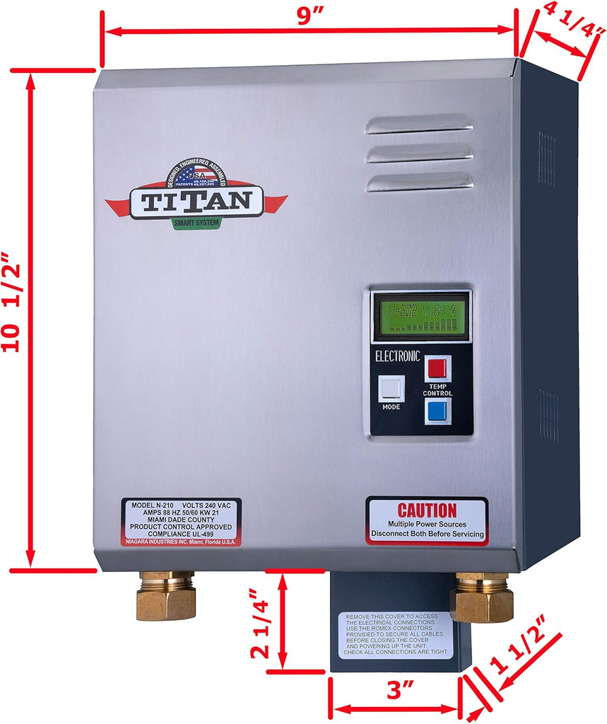 Tankless N-210 Whole House Water Heater System