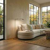 Leaf Pharmacy LED Reading Lamp, Dimmable Floor Lamp with Easy Rotation over Chair or Desks & Offices