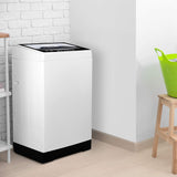 Small Portable Washer, Washing Machine for Household Use, Portable Washer 1.7 cu.Ft with 8 Cycles, Transparent Lid &