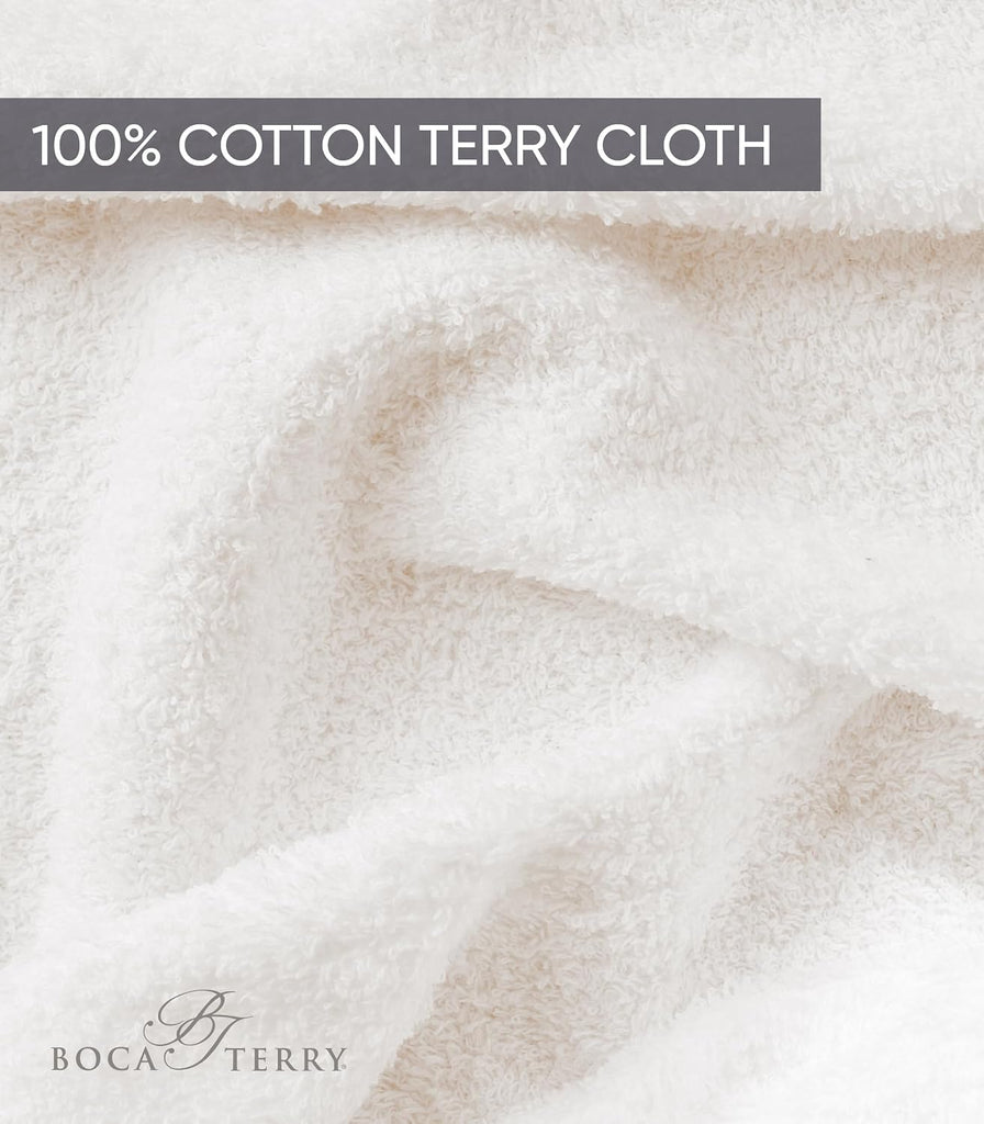 Terry Women's Terry Cloth Robe, 100% Cotton Towel Robe, Full Length | Shawl collar spa & hotel bathrobe