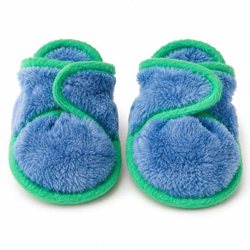 Booties Crib Shoe, Fuzzy Dino, Unisex Infant, (B1802)