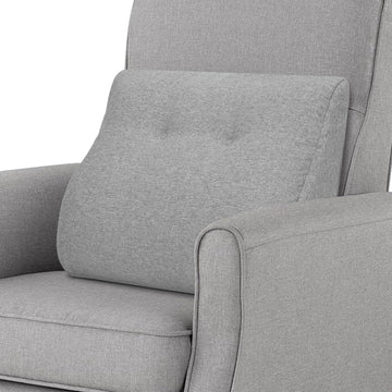 Back Support Pillow for Recliner Soft Dual Layer Lumbar Support Pillow with Shredded Memory Foam Ergonomic Orthopedic