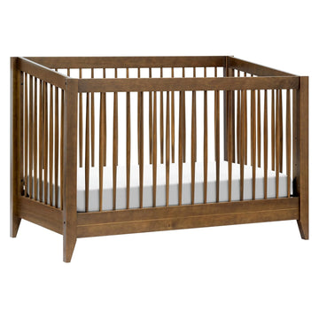 Sprout 4-in-1 Convertible Baby Crib, Natural Walnut | GREENGUARD Gold Certified, Converts to Toddler Bed, Daybed &