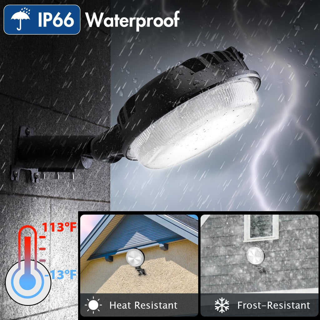 LED Barn Light, 150W 20000LM Dusk to Dawn Outdoor Security Light, 150° Adjustable Angle with Photocell Sensor, 6500K