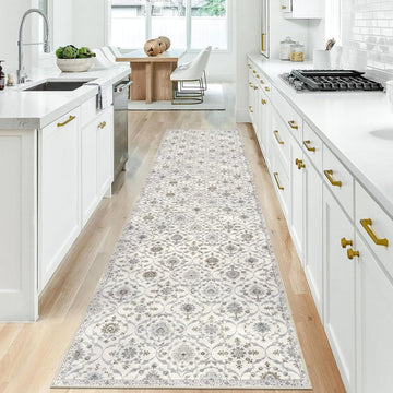 2.6x10 Washable Runner Rug, Non Slip Area Rug Kitchen