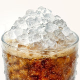 Nugget Ice Maker Countertop: 33lb/Day, Self-Cleaning, Black Stainless Steel, Portable, Soft Chewable Pebble Ice