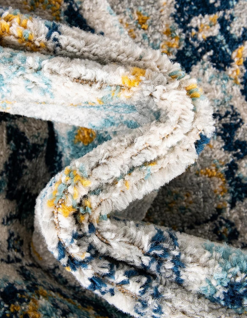 Madeline Vintage Rug - 10' x 13' Gray Easy-Clean Rug - Classic Old World Style