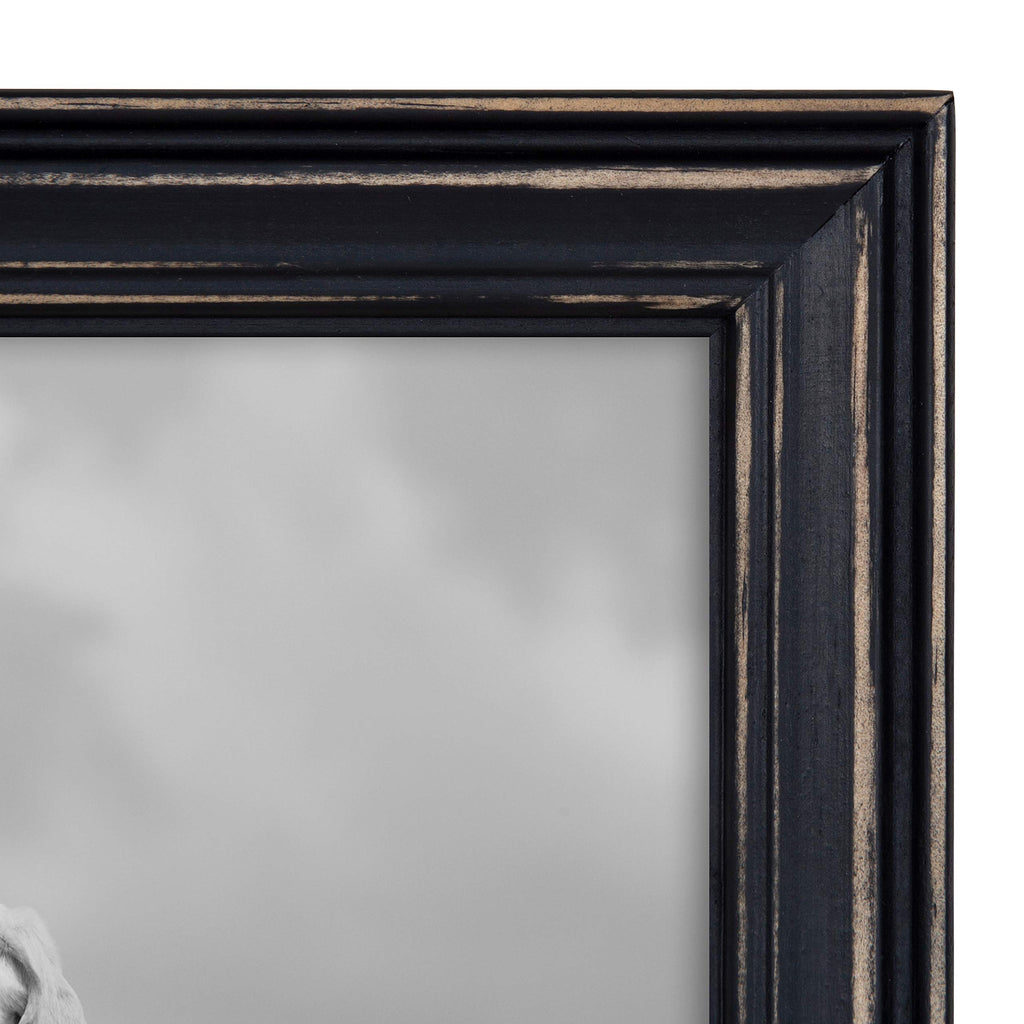 Bordeaux Gallery Wall Frame Kit, Set of 10 with Assorted Size Frames in Modern Farmhouse Finishes of Black, White and