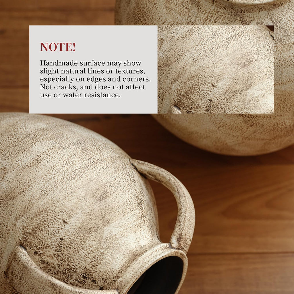 Rustic Watertight Ceramic Flower Vase