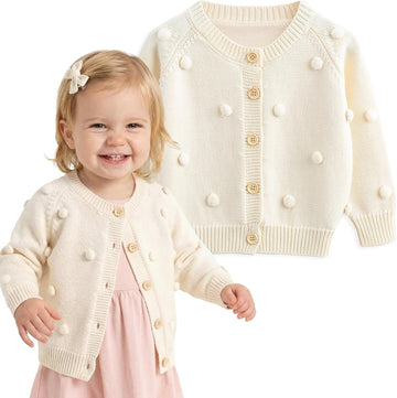 Toddler Girl Knit Cardigan Sweater