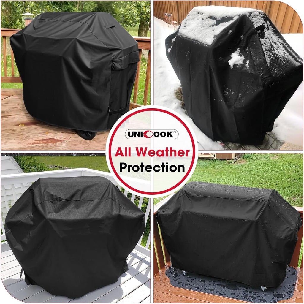 Heavy Duty Waterproof Barbecue Gas Grill Cover, 75-inch XX-Large BBQ Cover, Special Fade Resistant, Durable and