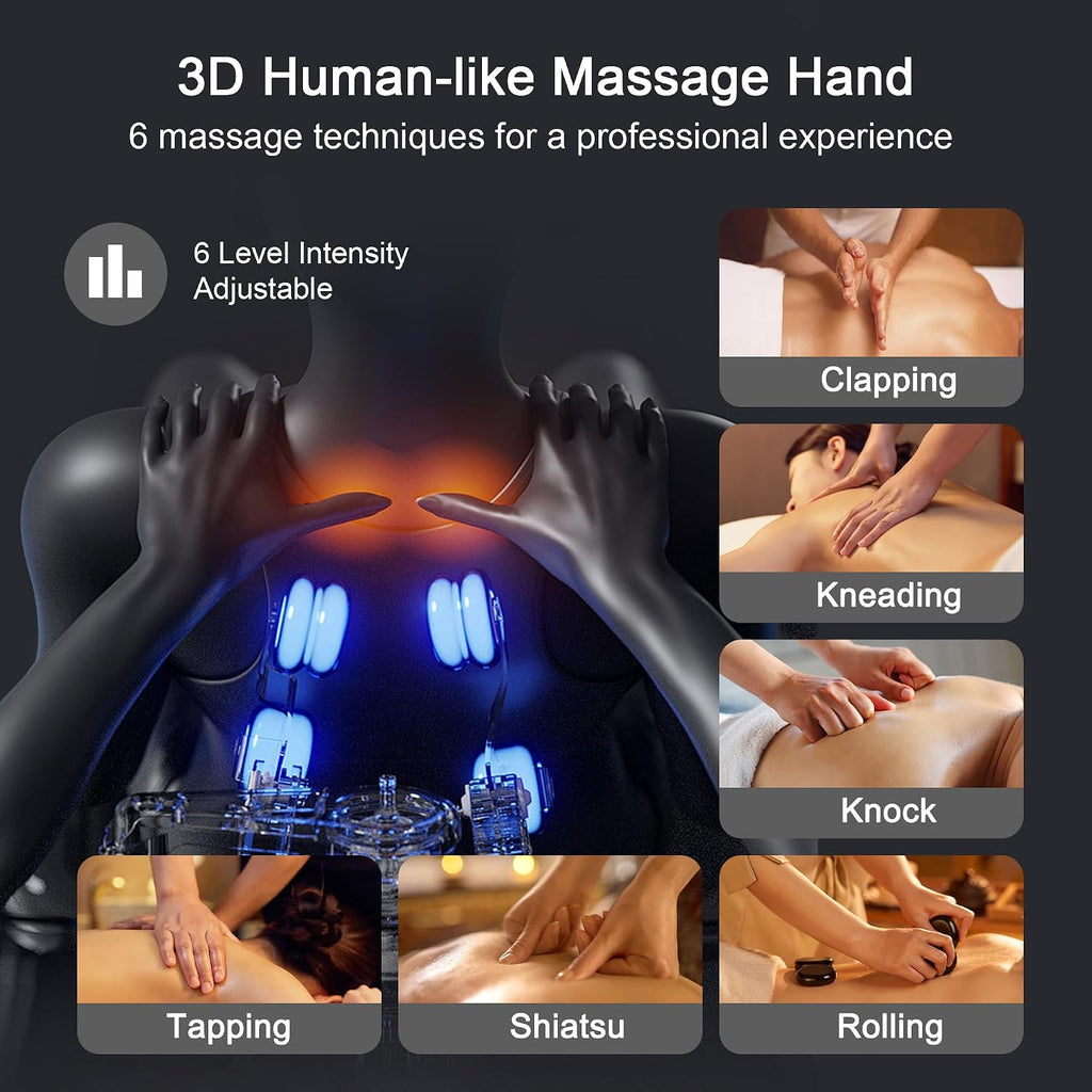 Massage Chair, 2026 SL-Track Zero Gravity Shiatsu Massage Chairs Full Body and Recliner, 12+6 Modes, Body Scan, APP