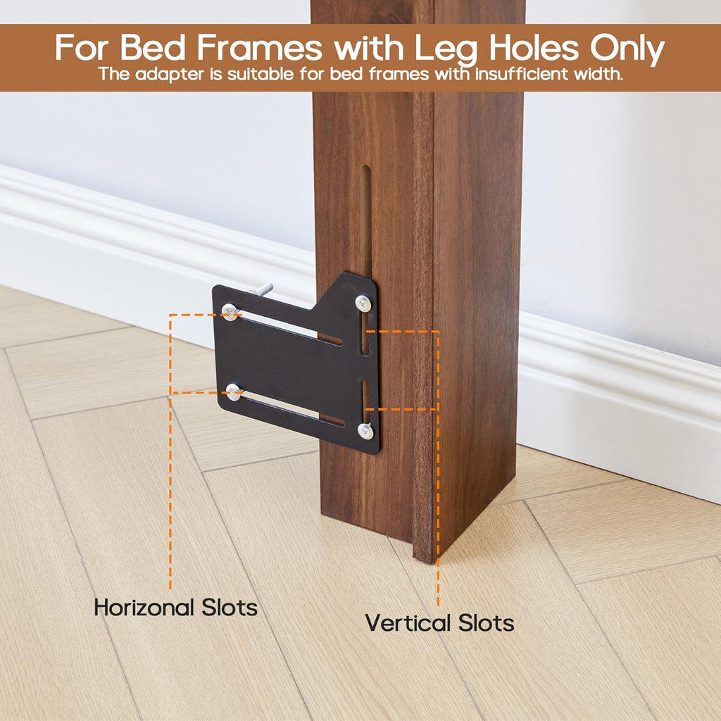 Wood Headboard King, Wooden King Headboard Only with 2 Outlets and USB & Type C Port, Simple Setup Modern Farmhouse