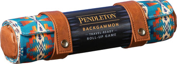 Pendleton Backgammon: Travel-Ready Roll-Up Game (Camping Games, Gift Enthusiasts)