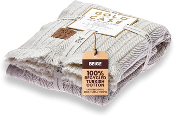Gold Case Throw Blanket