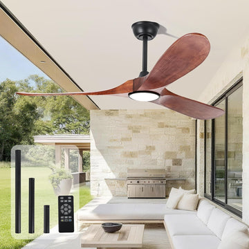 72 Inch Ceiling Fan with Light and Remote Control