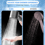 Filtered Shower Head with Handheld, High Pressure Water Flow and Multiple Spray Modes Shower Head with Filter