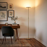 Sky Flux Dimmable LED Floor Lamp - Super Bright Floor Lamp with 3 Light Modes