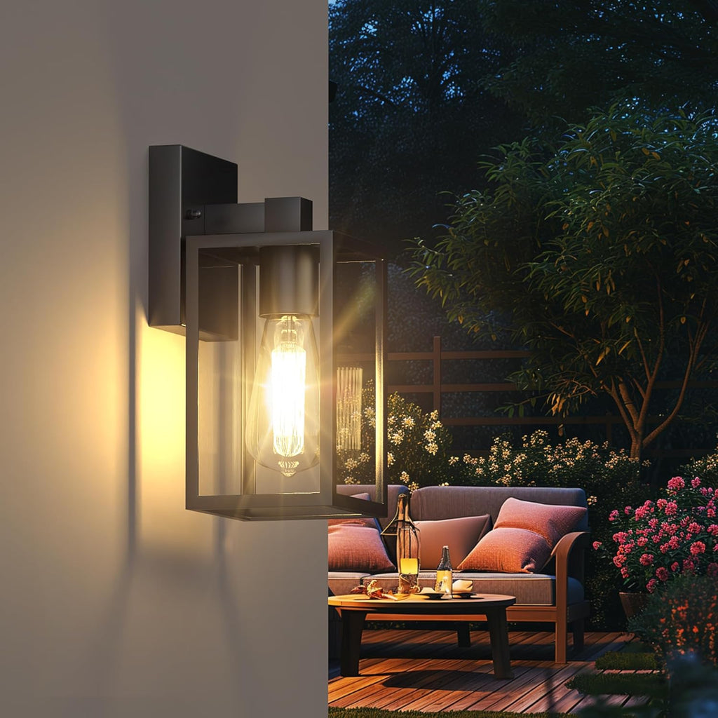 Outdoor Light Fixture Wall Mount, LED Exterior lighting fixtures for Outside, Front Porch Lights