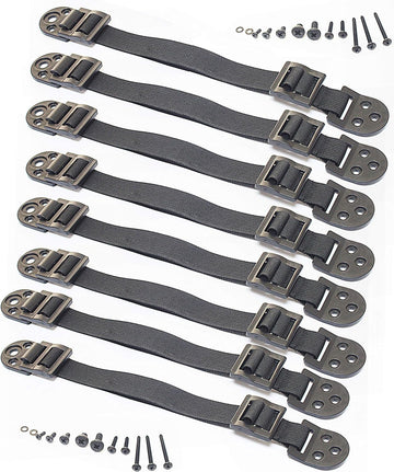 Furniture Straps - Anti Tip Strap for Baby Proofing & Child Safety - 8 Pack of Adjustable Wall Straps and TV Straps