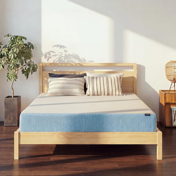 Queen Mattress, 12 Inch Queen Mattress, Basic Copper Cooling Gel Memory Foam Mattress in a Box, Pressure Relief with
