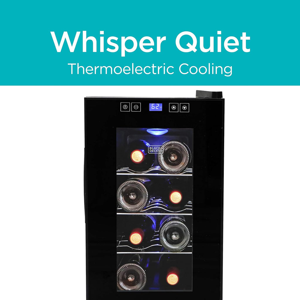 BD60026 Wine Cellar with LED Display (8-Bottle Capacity)