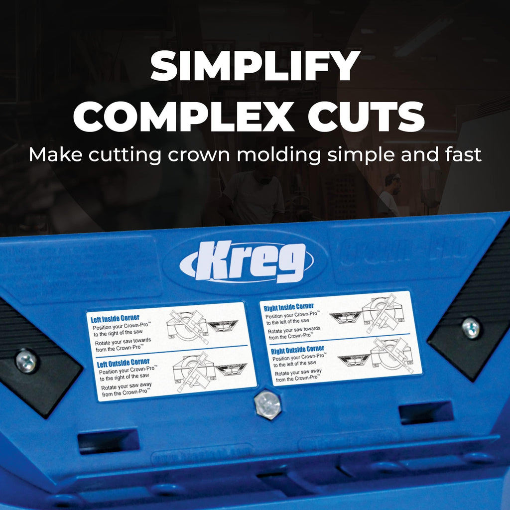 Crown-Pro, Crown Molding Tool for Miter Cuts